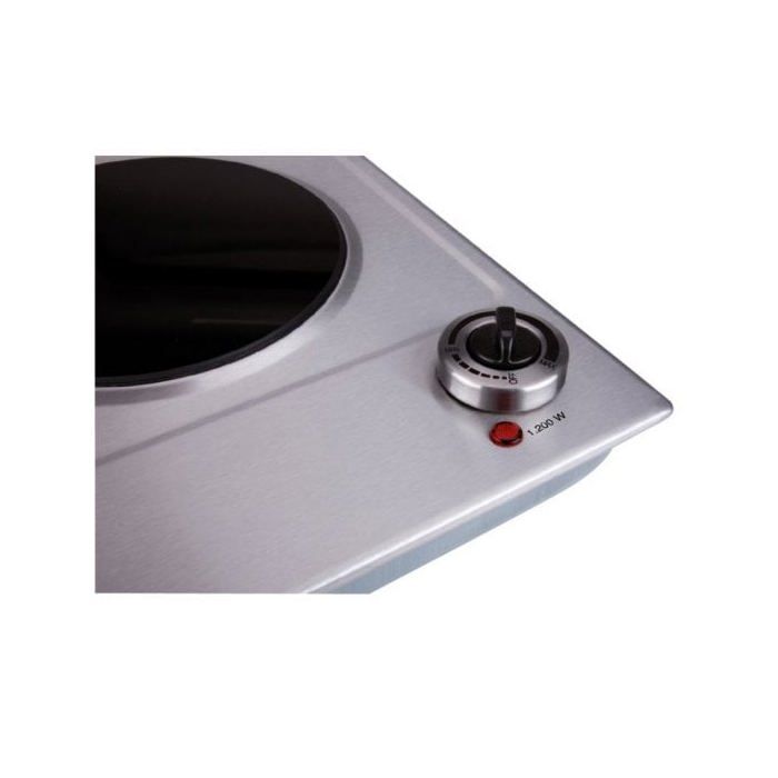 Plaque Chauffante - JATA - V531 - Céramique - Acier Inoxydable - 1200 W - 18 Cm