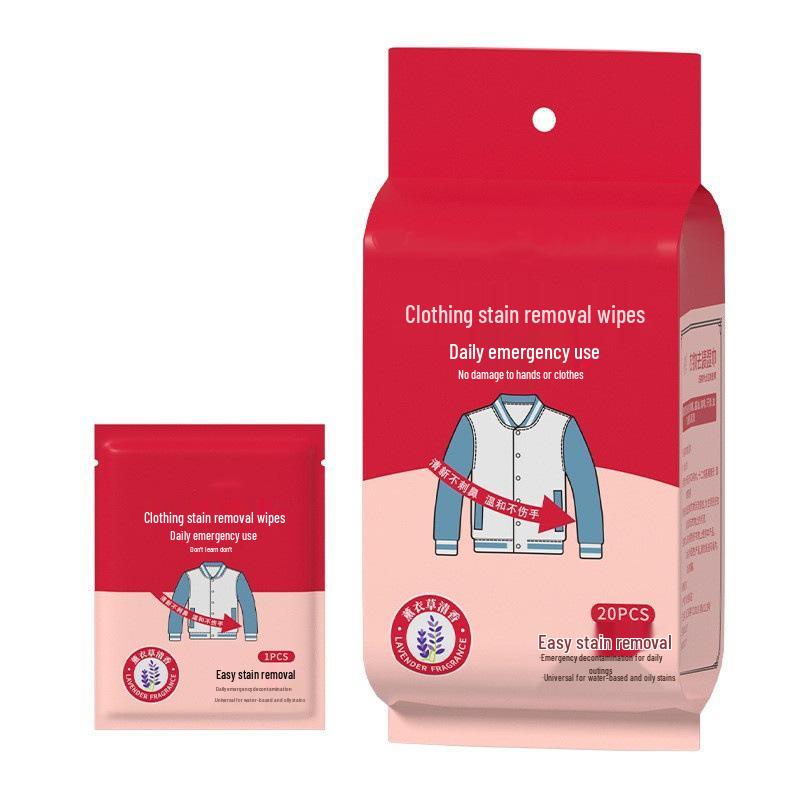 Toallitas Quitamanchas Portátiles para Viaje – Desechables, Limpieza de Emergencia sin Lavado para Ropa y Chaquetas