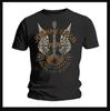 Johnny Cash 1932-2003 Outlaw Music Guitar Wings Graphic T-shirt Size S-5XL