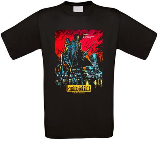

Streets of Fire Streets on Fire Cult Movie TShirt All Sizes NEW Unisex T-Shirt M