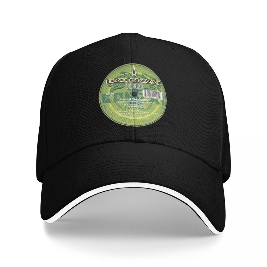Unisex Baseball Hats Bonzai Records Outdoor Streetwear Summer Sports Baseball Caps Hip Hop Cap Casquette Polychromatic Hats