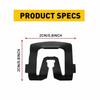 For 1964-1993 Ford Windshield & Rear Window Trim Molding Clips-- 40 clips I