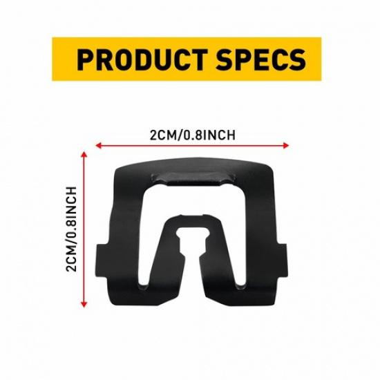 For 1964-1993 Ford Windshield & Rear Window Trim Molding Clips-- 40 clips I