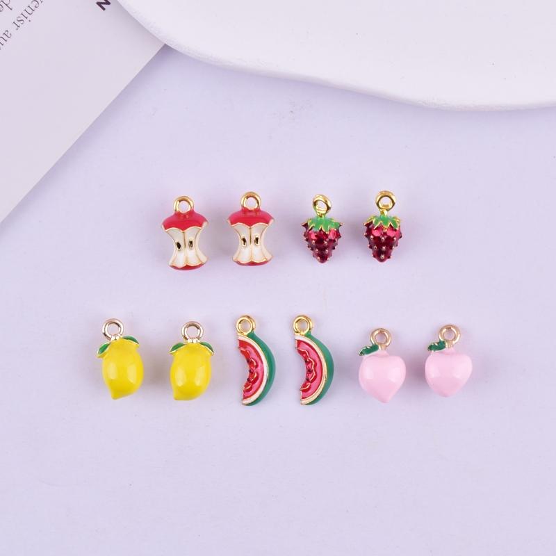 10pcs Fashion Pineapple Charms for Earrings Pendants Necklaces Charms Pendant for Jewelry Making Craft DIY Accessories