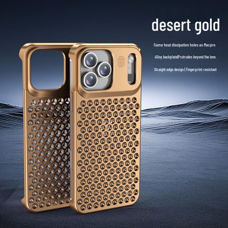 

Apple 17Promax Aromatic Drop-proof Phone Case with Heat Dissipation & Borderless Design Apple 16 Pro