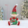 Elf Doll Christmas Sled Car Sitting Sleeping Retractable Standing Ornaments