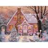 5D Diamond Painting Winter Diamond Embroidery Snow Scenery Needlework Full Round Landscape Mosaic Cross Stitch Home Decor