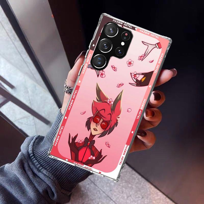 H-Hazbin Hotel Anime Phone Case For Samsung Galaxy S23 S24 S25 Edge S26 Ultra S22 + S21 Plus S20 FE Cover Silicone Print Shell G