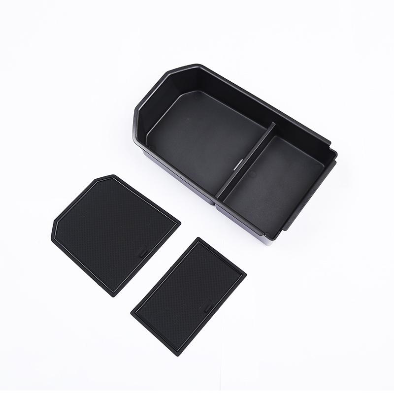 For BMW 5 Series Accessories i5 G60 G68 2024 2025 Center Console Armrest Box Organizer Tray Storage Box ABS Interior 520d 520i