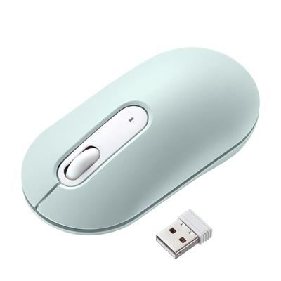 Sanwa Supply Quiet Wireless Mouse (Green) MA-WBS327G