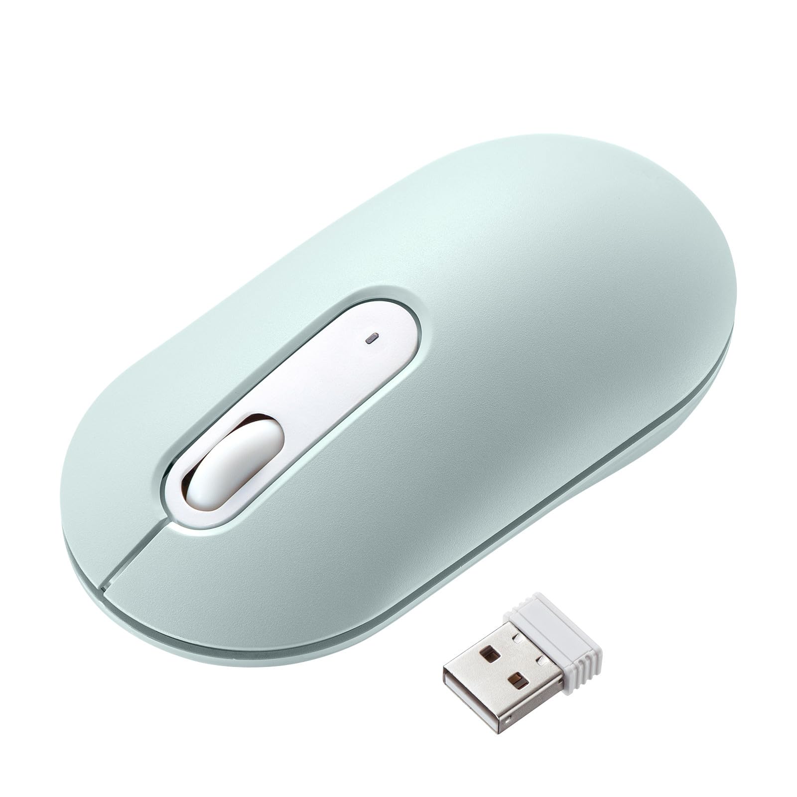 

Sanwa Supply Quiet Wireless Mouse (Green) MA-WBS327G зелений