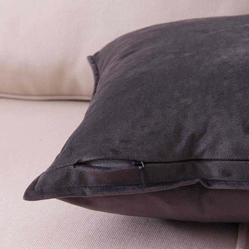 Samt einfarbig nordisch Kissenbezug für Sofa oder Wohnzimmer