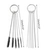 652F 1 Set Guns Nozzle Cleaning Needle & Brush Set Repair Tool