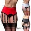 Women's Sexy Stockings & Garter Belt - One-Piece, See-Through Design with 10 Garter Clips