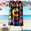 Pacman Print Beach Towel, Large Soft Quick Dry Towel for Beach Camping Swimming