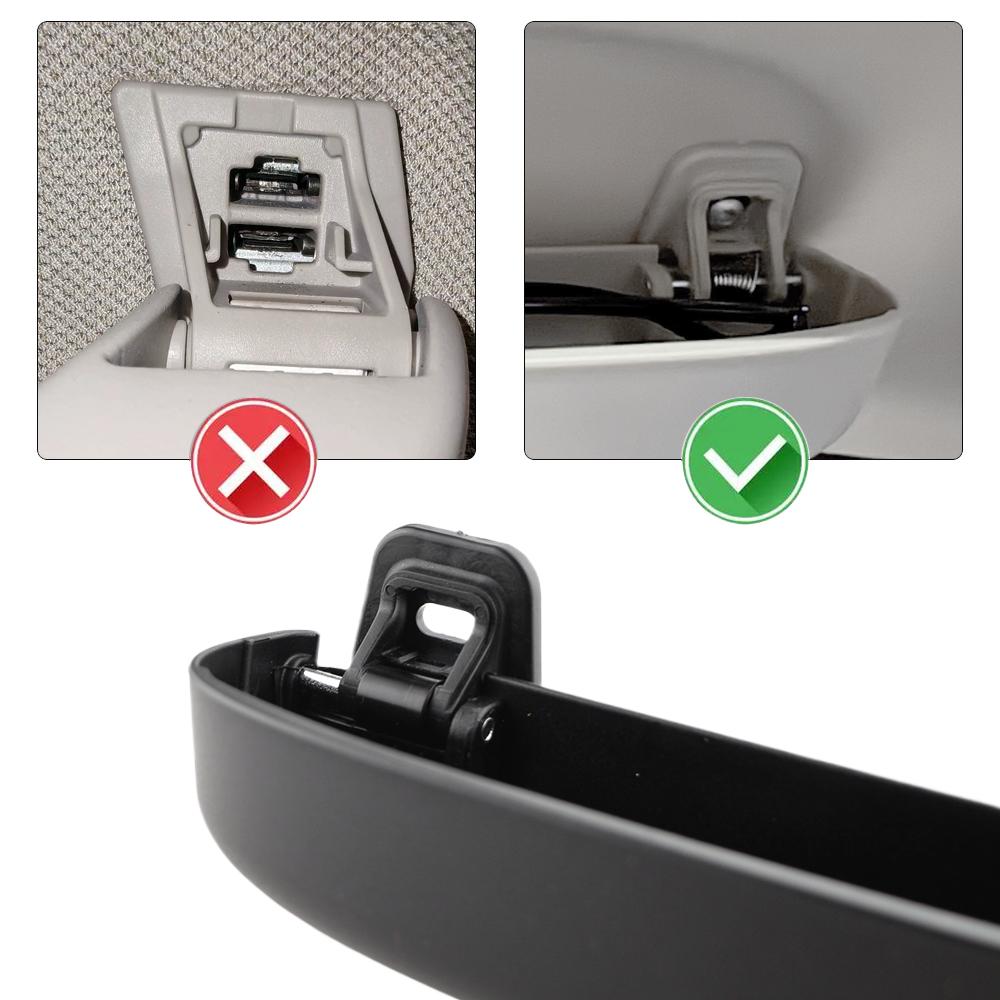 Car Sunglasses Holder for BMW X1 2010-2015 Eyeglasses Storage Case Roof Sunglasses Holder ABS Car Interior Accessories