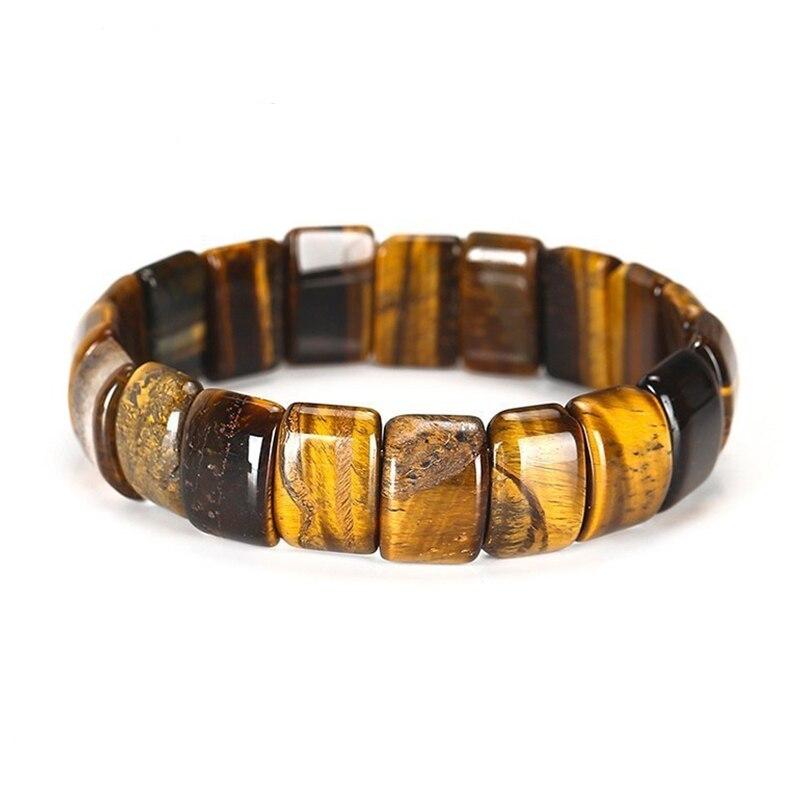 Natural Stone Colorful Tiger Eyes Beads Bangles Men Woman Bracelets Jewelry Gift Energy For Summer Gift