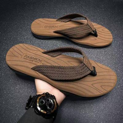 Herre Sommer 2025 Tykk Såle Sklisikre Avslappede Strand Slippers