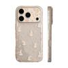 Gentle Rose Rabbit for Apple 17Pro Phone Case iPhone16/15/14/13 Side Love 12 Soft