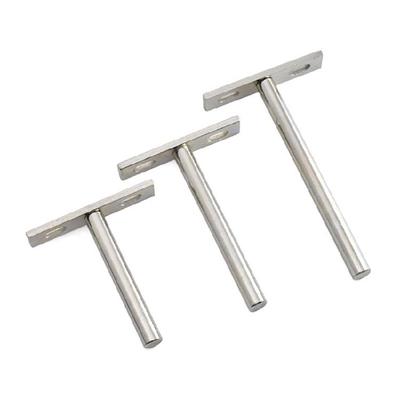 Versatile Shelf Supports with Screws Shelf Brackets for Bookshelves & Cabinets