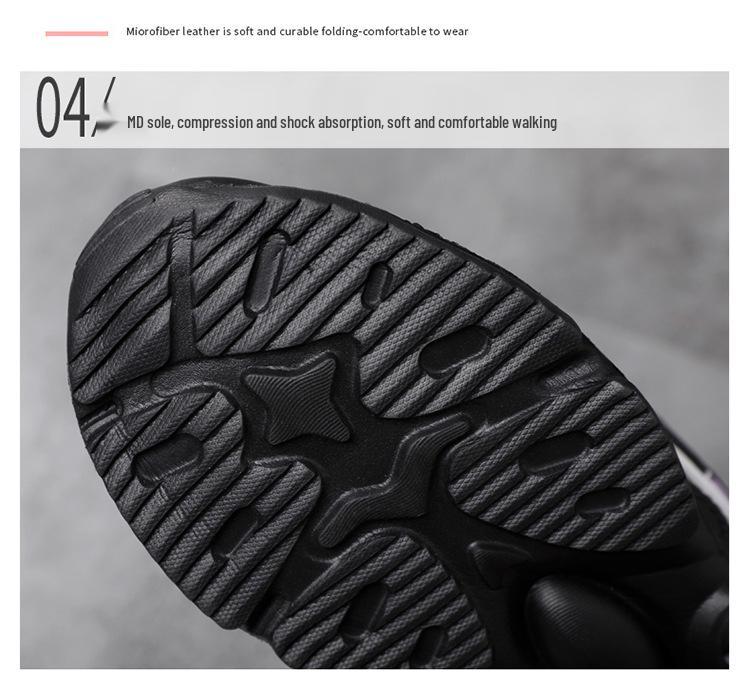 Women's Plus Size Dad Sneakers: Trendy, Height-Boosting, Thick-Soled Sports Shoes (Size 42)