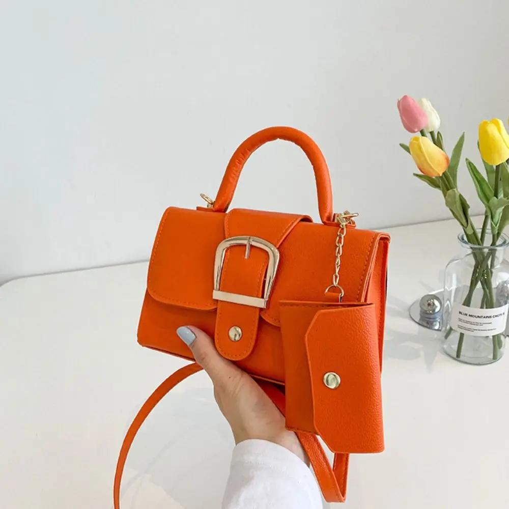 Small Fashion Handbags and Purses Women's Shoulder Bags Casual Clamshell Oblique Top Treatment Bags Shoulder Bags Square Bags