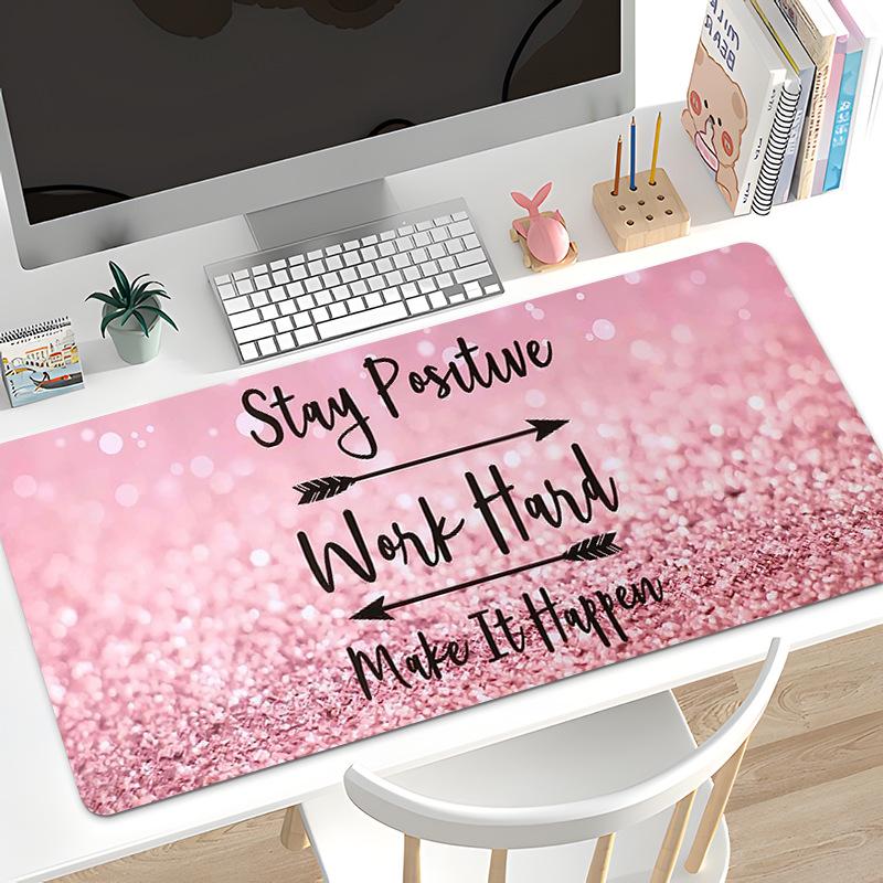 Mousepad Home Computer Table Large Pc Mouse Pad Art Keyboard Mause Rug Desk Mat Office Accessories