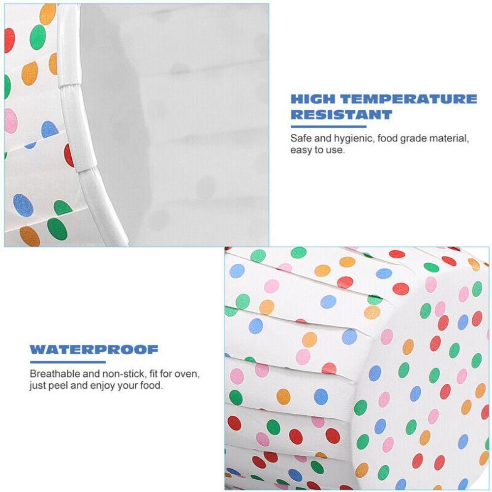 Cake Liner Cupcake Paper Cups Coated Muffin Cupcake Liners Hot Cupcake Wrappers  Cake