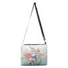 Chinese Style Doublesided Embroidered Flower Canvas Crossbody Bag For Casual Outings
