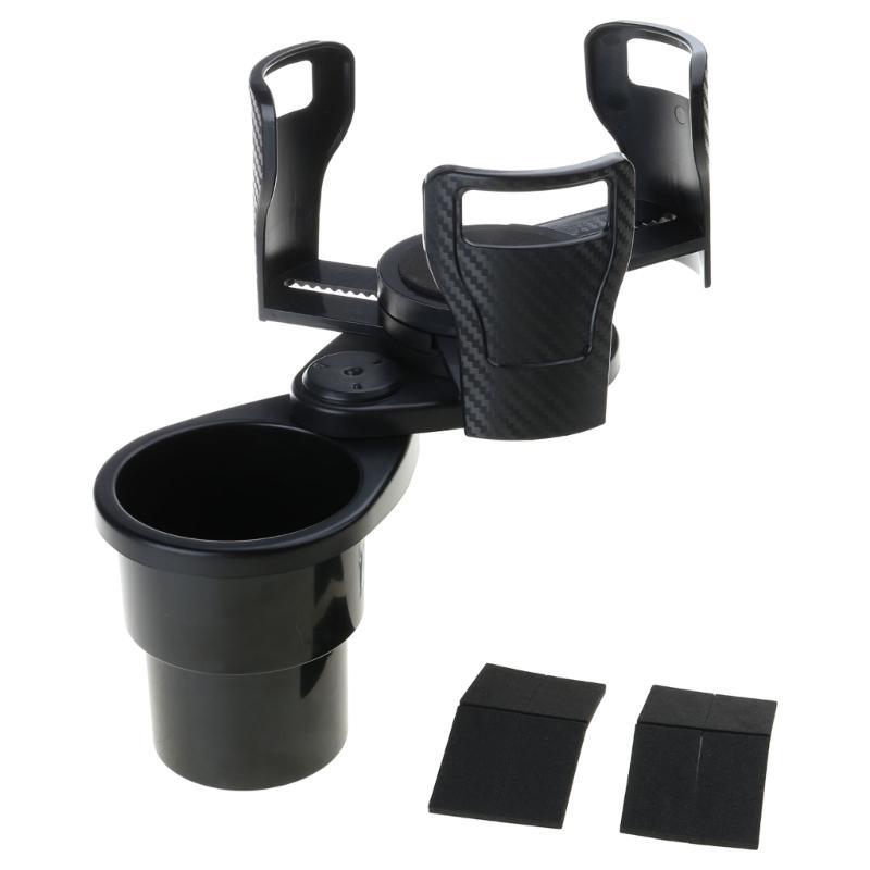 Versatile Car Cup Holder Multifunctional Car Cup Stand Sturdy & Reliable Cup Organizers Rotating Rack for Easy Access