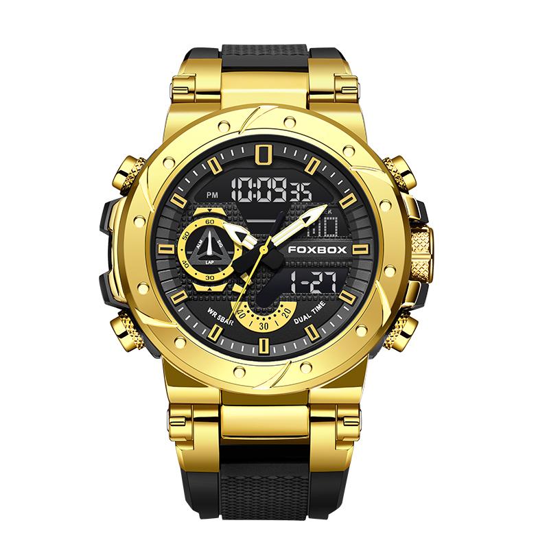 Top Brand Luxury Military Digital Watches for Men Fashion Business Men Watch Casual Sport Waterproof Quartz Chronograph