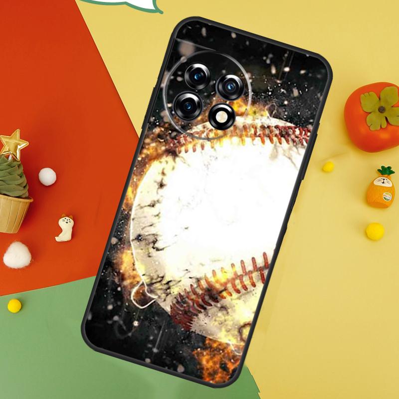 Baseball Case For OnePlus 15 12 12R 13T 13R 13 11 9 10 Pro 10T 8T Nord 5 CE 2 3 4 Lite N20 N30 Cover