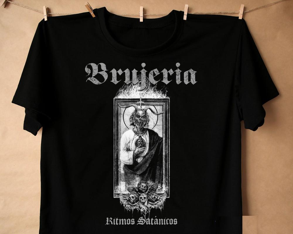 Vintage Brujeria Band Ritmos Satanicos Tee Shirt All Size S to 5XL Unisex T-Shirt XXXXL 1990₽