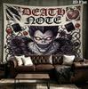 Arazzo da Parete Death Note Appeso Estetico Coperta in Tessuto Stampato Arazzi Decorativi per Camera da Letto Soggiorno Decorazioni per la Casa