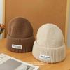 Knitted Hats for Both Men and Women Korean Style  Thickened Warm Ear Protecting Woolen Hats  Couple Cold Hats