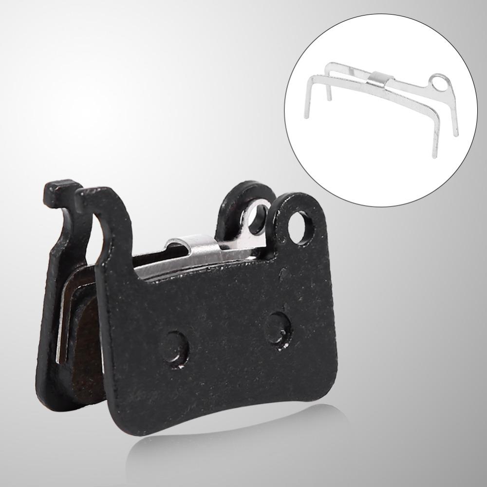 4 Sets Resin Semi-metal Bicycle Disc Brake Pads Black Bike Brake Pad Set Disc Brake Pads  Bike Brake