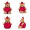 Orso Bartolomeo Peluche Fragola Con Imbottitura in Cotone PP Per Bambini e Collezionisti