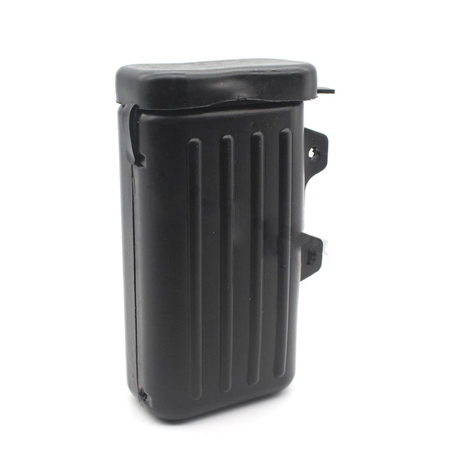 MAKIVI Cassetta Porta Attrezzi Laterale Per Moto DR250 Djebel TW200 TW225 – Colore Nero
