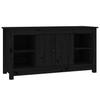 Vidaxl Szafka Pod Telewizor, Czarna, 103X36,5X52 Cm, Drewno Sosnowe