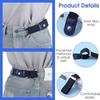 Adjustable Elastic No Buckle Belt Buckle Free Comfortable Stretch Waistband Invisible for Jeans Dresses Work and Casual Wear
