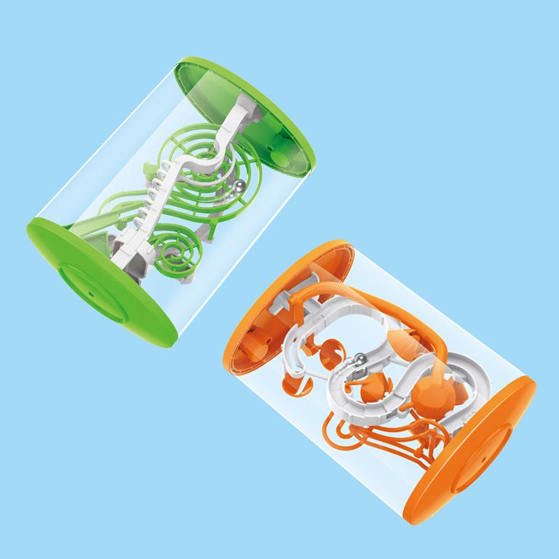 Fun Creative Track Ball Spiral Maze Balance Toys Desktop Games Stress Easing Toy Children Puzzle Toys Kids Birthday Holiday Gift