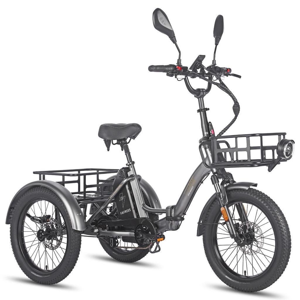 Elektrofahrrad Fafrees 20" 750W Motor Elektrisches Lastenrad 48V 21AH Höchstgeschwindigkeit 30km/h City Ebike Für Erwachsene Zuladung 180kg F20 Mate