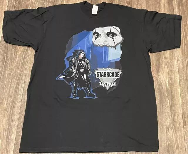 

SALE Promo Test Run Vintage WCW NWO Starrcade 1997 Crow Sting T Shirt New S-5XL Unisex T-Shirt XXL