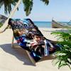 Soul Calibur Print Beach Towel, Large Soft Quick Dry Towel for Beach Camping Swimming