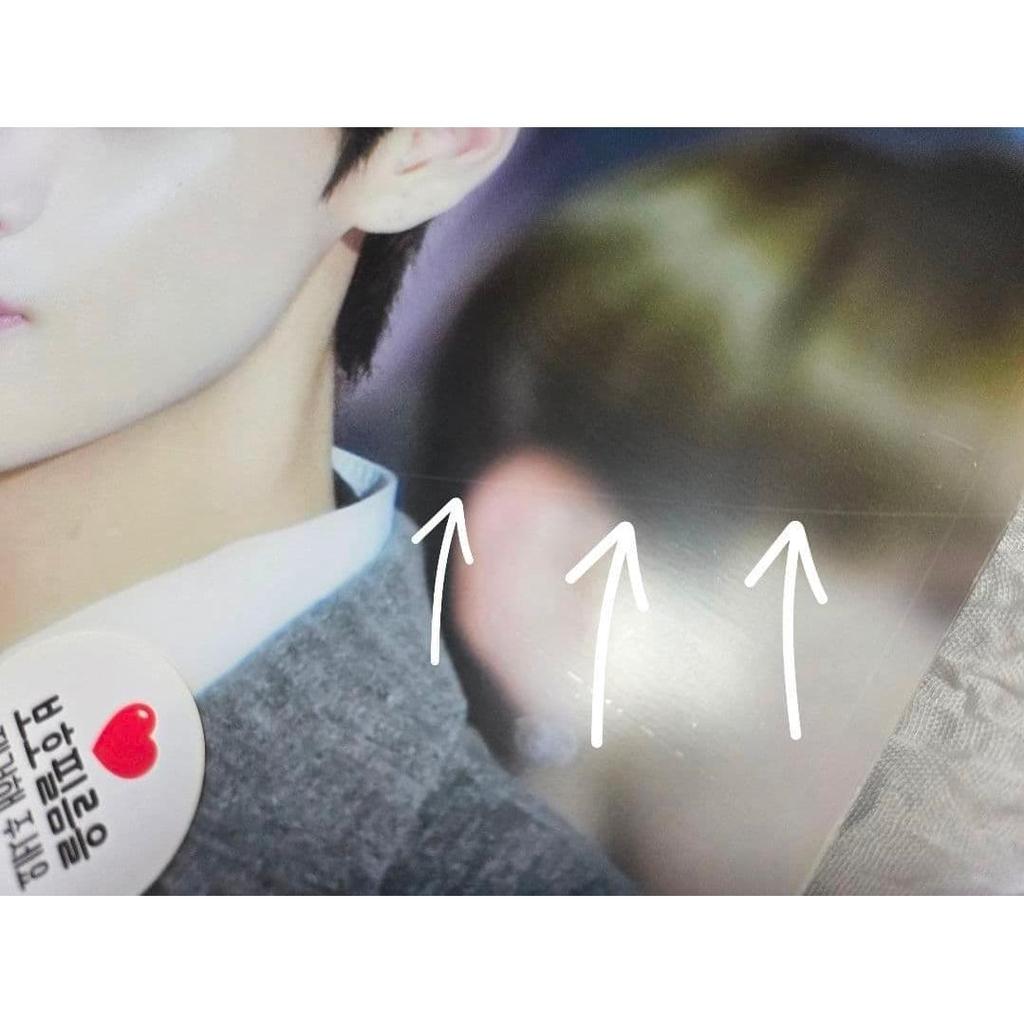 Used BTS V Taete Taehyun Nuna Binim Acrylic Panel Picture Frame