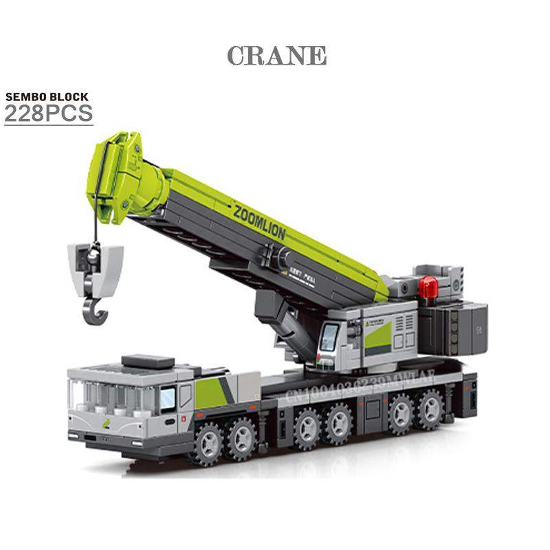 2022 City Speed Formula Transporter Bricks Big Cargo Truck Blocks Building Car Figures Set Vehicle Model Childrens Toys