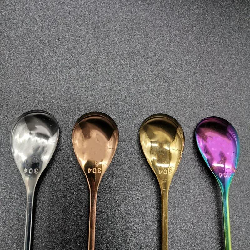 Creative Shape Spoon Antlers Shape Stainless Steel Coffee Dessert Spoon Ice Christmas Antlers Tea Tiny Stirring Tool Accessories