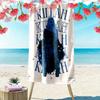 Lady Gaga Bold Print Beach Towel, Large Soft Quick Dry Towel for Beach Camping Swimming