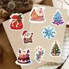 1-20Packs Christmas Stickers Waterproof Decals for DIY Skateboard Helmet Bicycle Water Bottle Holiday Gift Giving Party Supplies