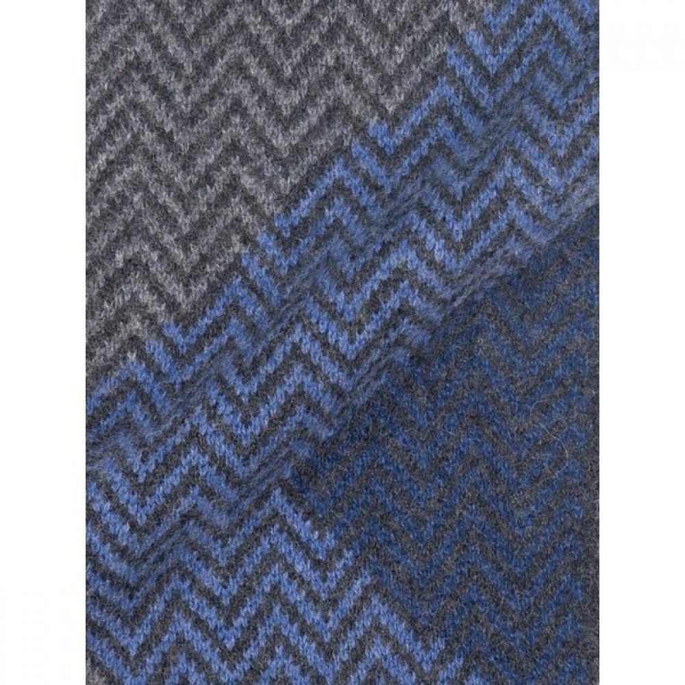 VANBROUGH Cashmere 100 Herringbone Petite Muffler Bpftm1003 Bu